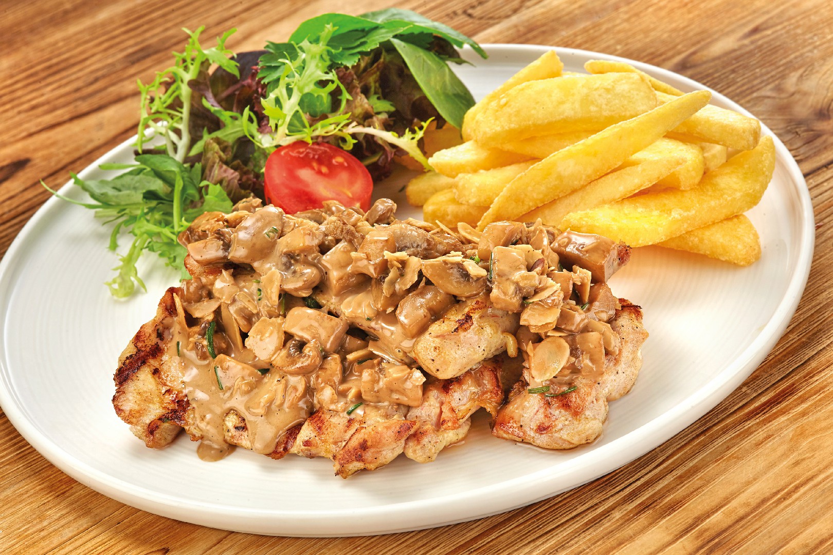 Badem Soslu Tavuk But